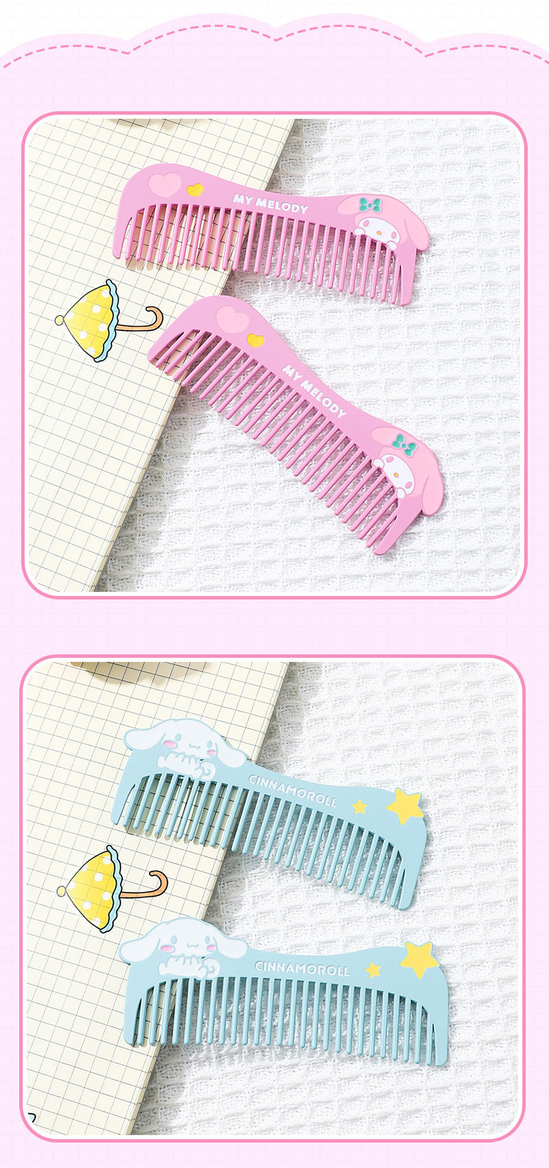 Sanrio hair comb