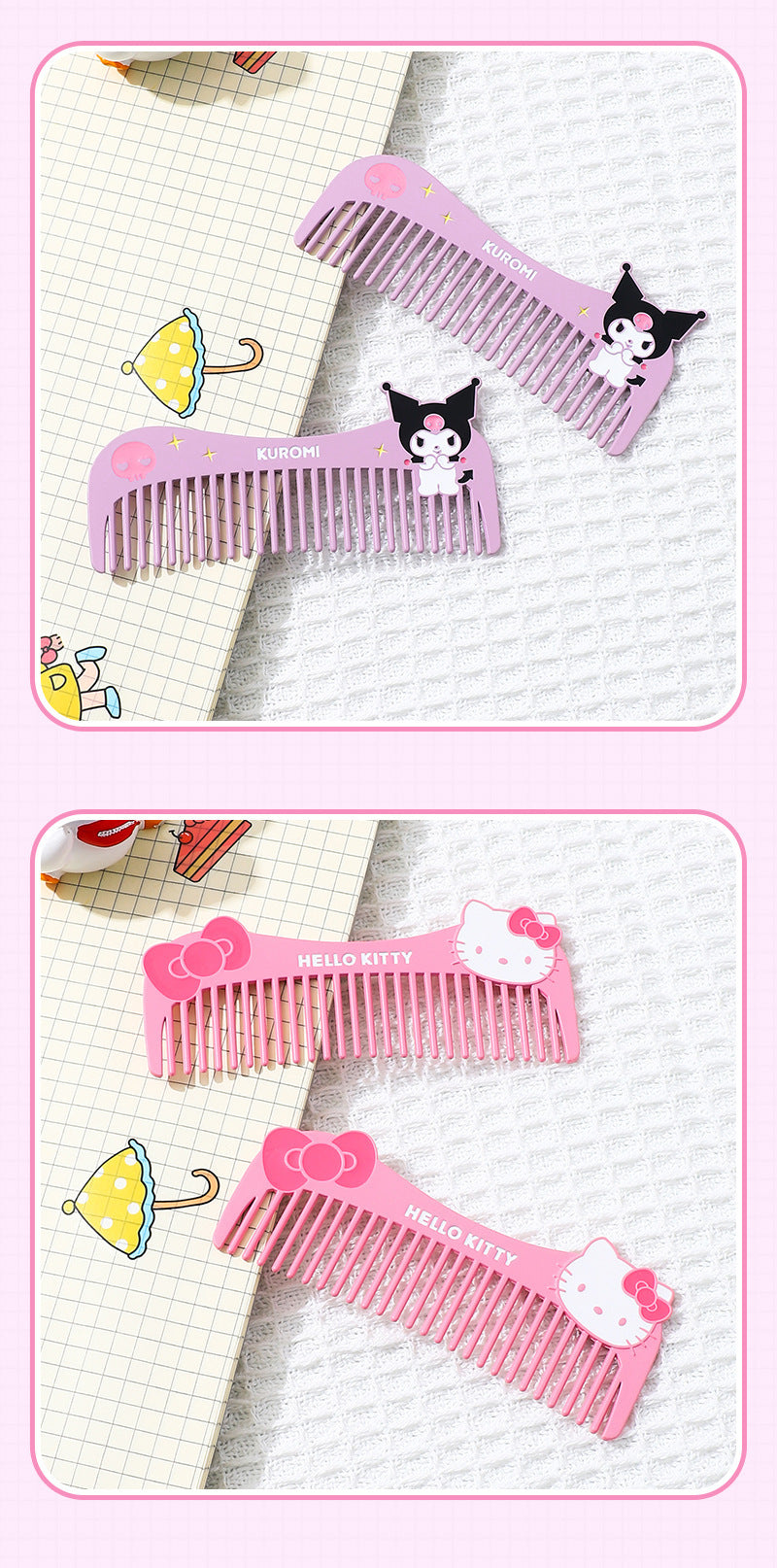 Sanrio hair comb