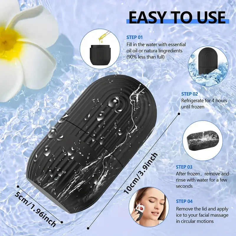 Gliss ice mold facial massager