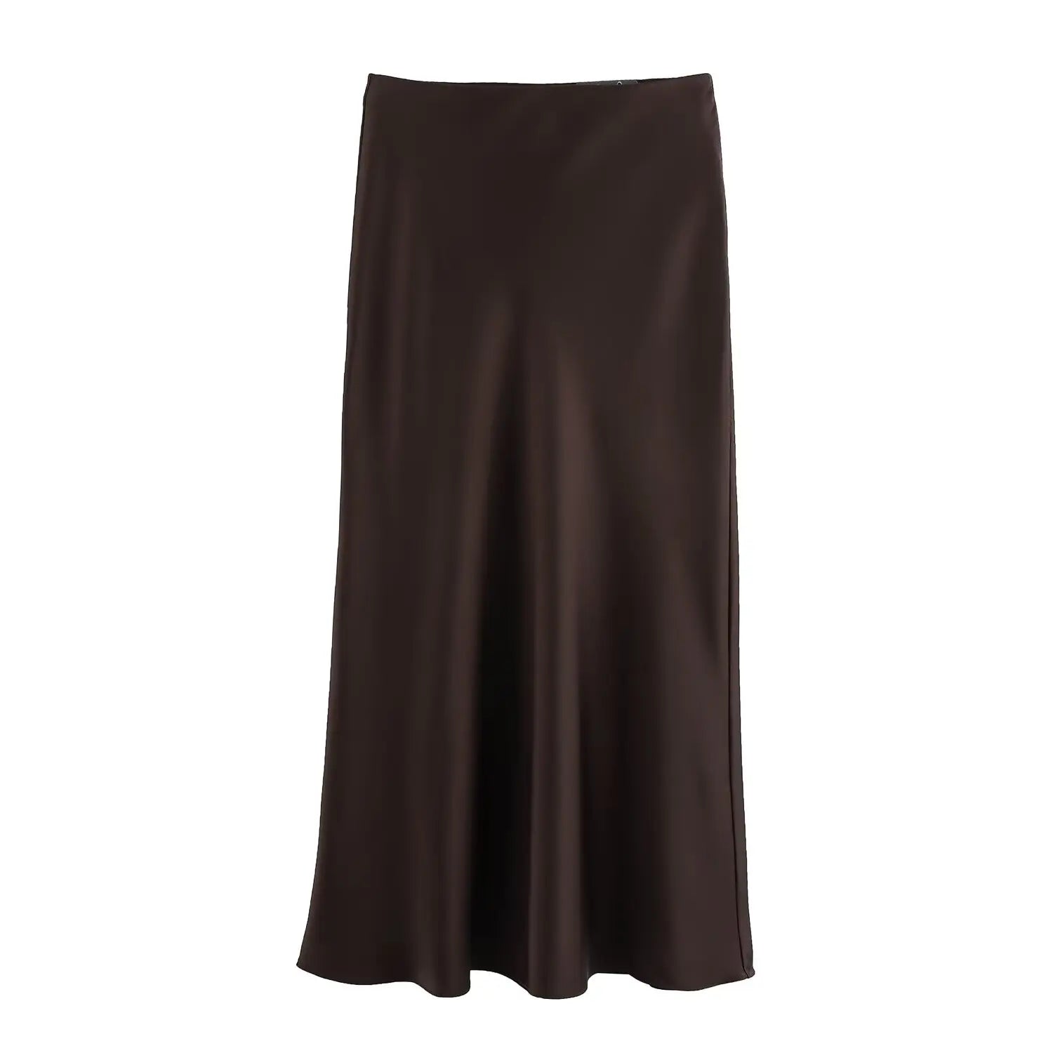 Sorelle Women's long satin maxi skirt