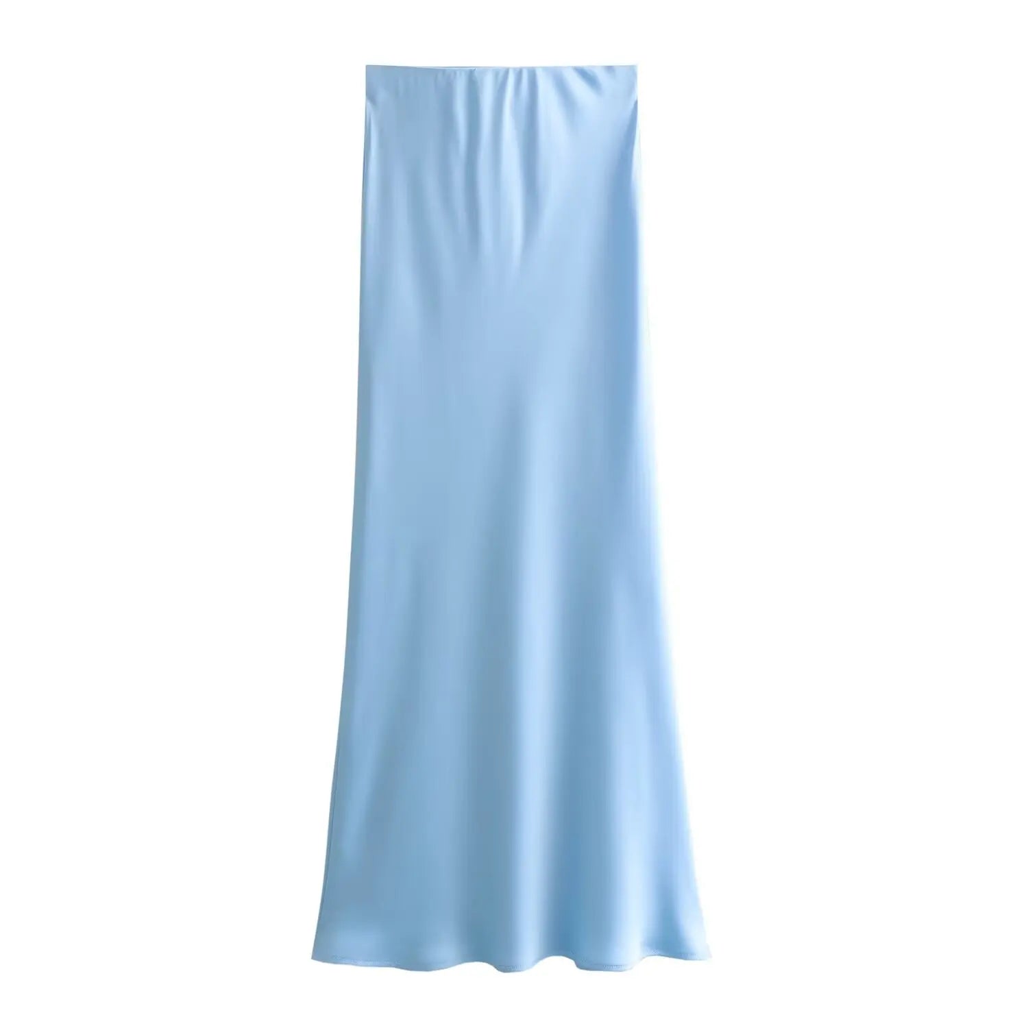 Sorelle Women's long satin maxi skirt