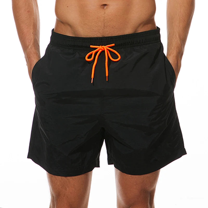 Sonlae Men's solid swimming trunks