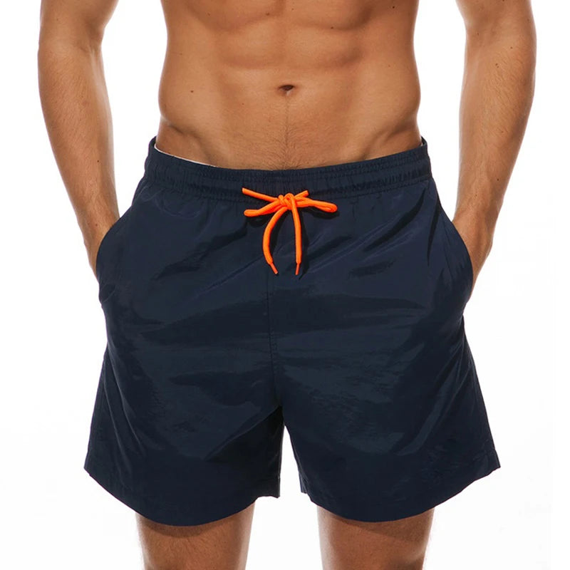 Sonlae Men's solid swimming trunks