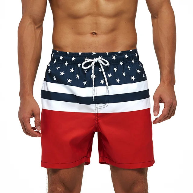 Sonlae Men's multi print swimming trunks