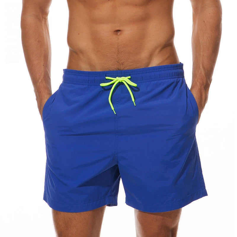 Sonlae Men's solid swimming trunks