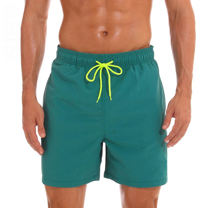 Sonlae Men's solid swimming trunks