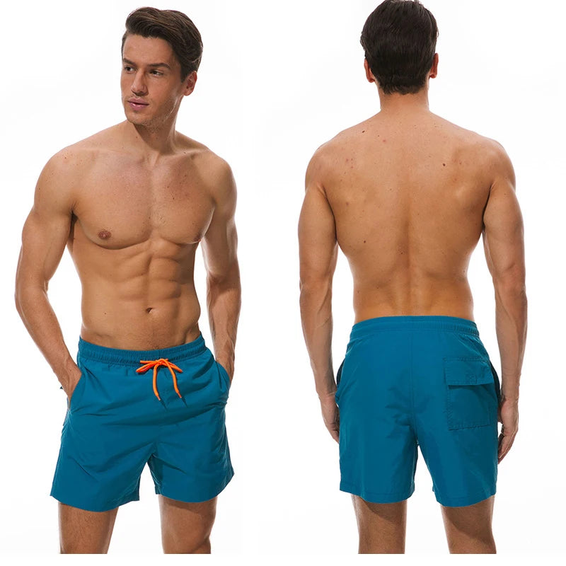 Sonlae Men's solid swimming trunks