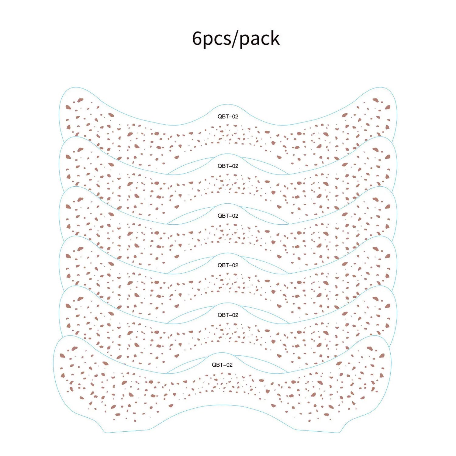 Vixa 6 Pc temporary tattoo freckles