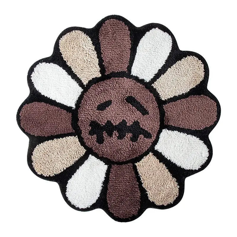 Takashi plush sunflower rug