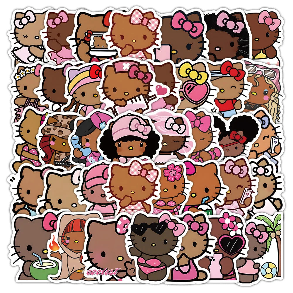 56 Pc Hello kitty stickers
