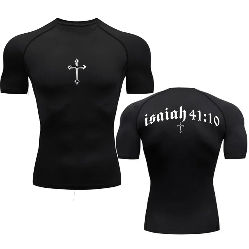 Valor men’s Christian compression workout shirt