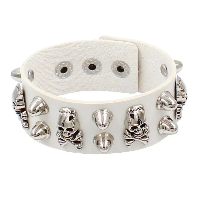 Lomi3 Women’s spiked punk bracelet