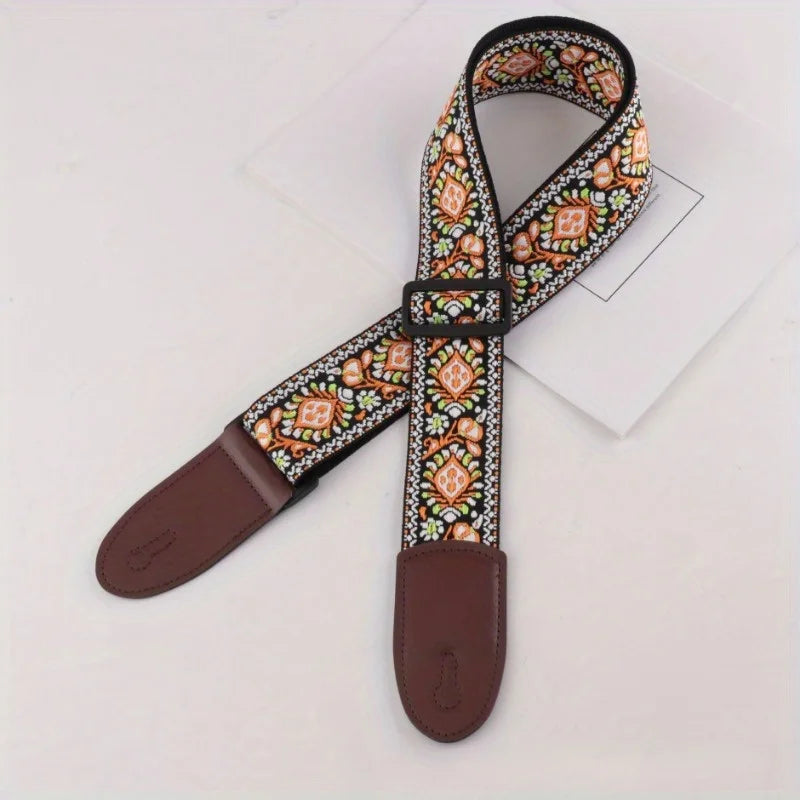 AMPD retro boho guitar strap