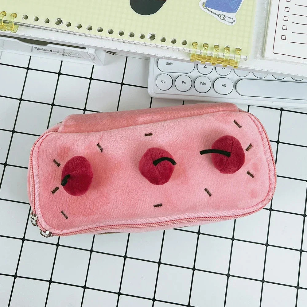 Kokomo cherry cake 1, 2, 5 or 10 Pc plush pencil case