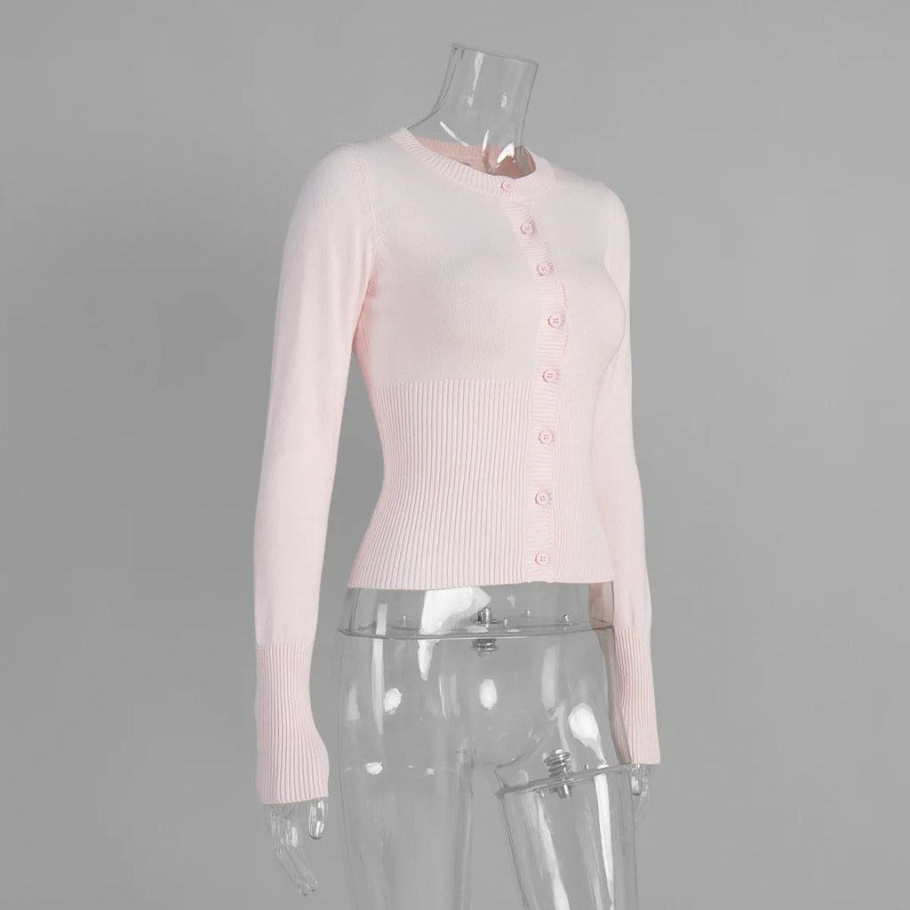 Sorelle Women's fitted button down cardigan shirt