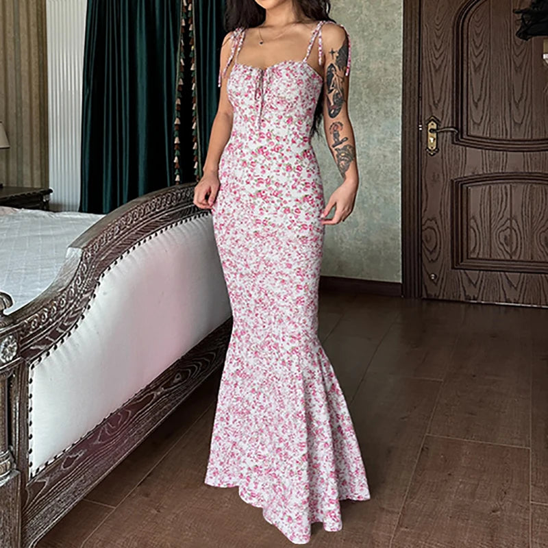 Sorelle Women's floral flare bodycon sun dress