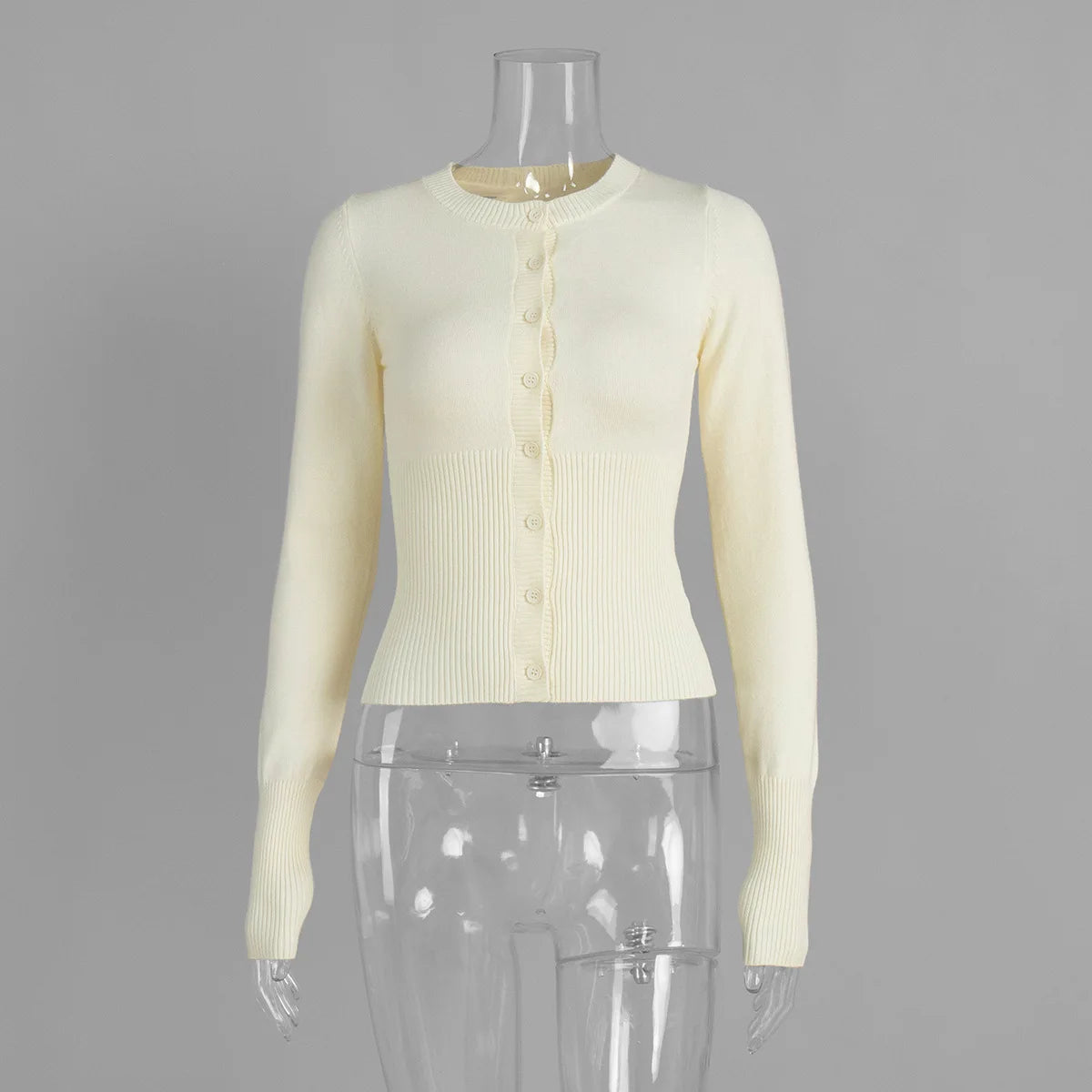 Sorelle Women's fitted button down cardigan shirt