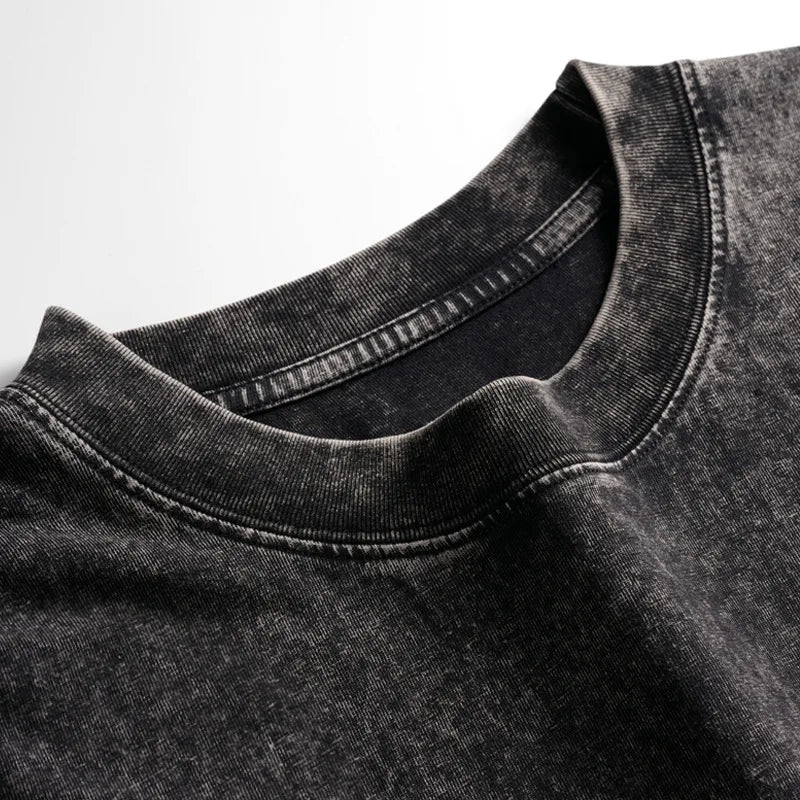 Arden Men's retro washed thick muscle shirt