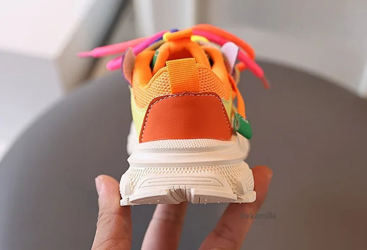 Vello Girl’s color patch sneakers