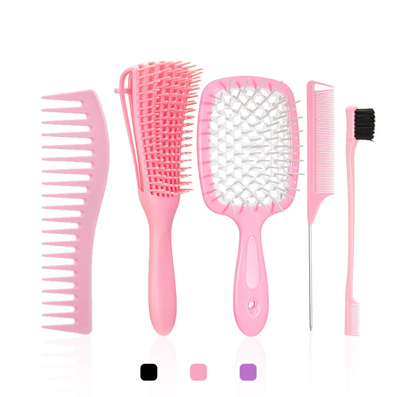 Tressence 5 pc detangling brush set