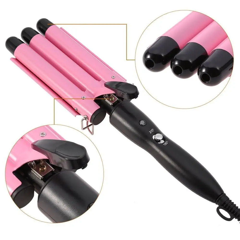 Tressence professional beach wave barrel iron