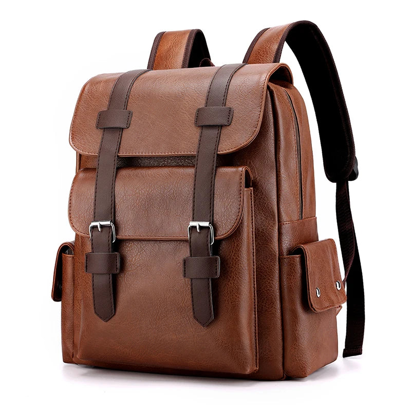 Arden Men's leather backpack