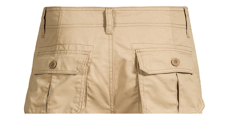 CoreX Men's solid cargo shorts