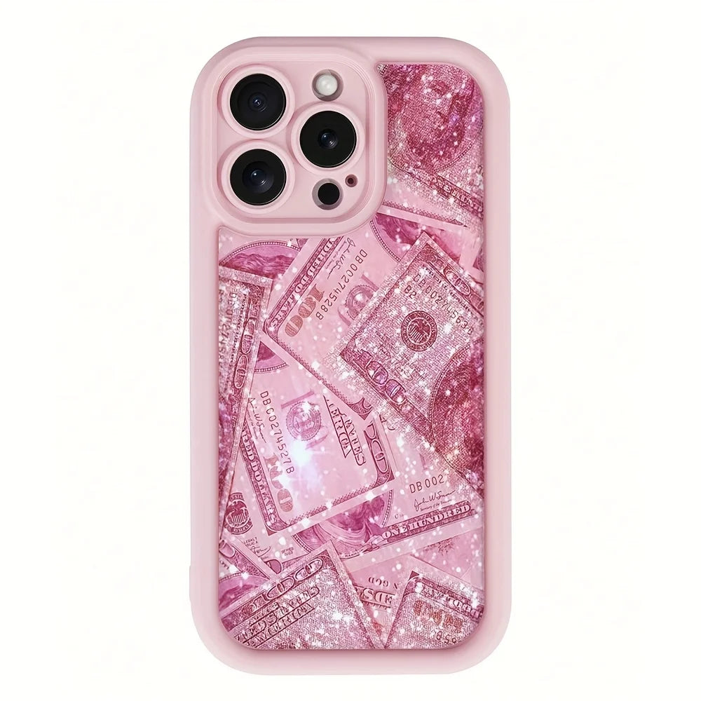 Nexa Y2K sparkle money iPhone case