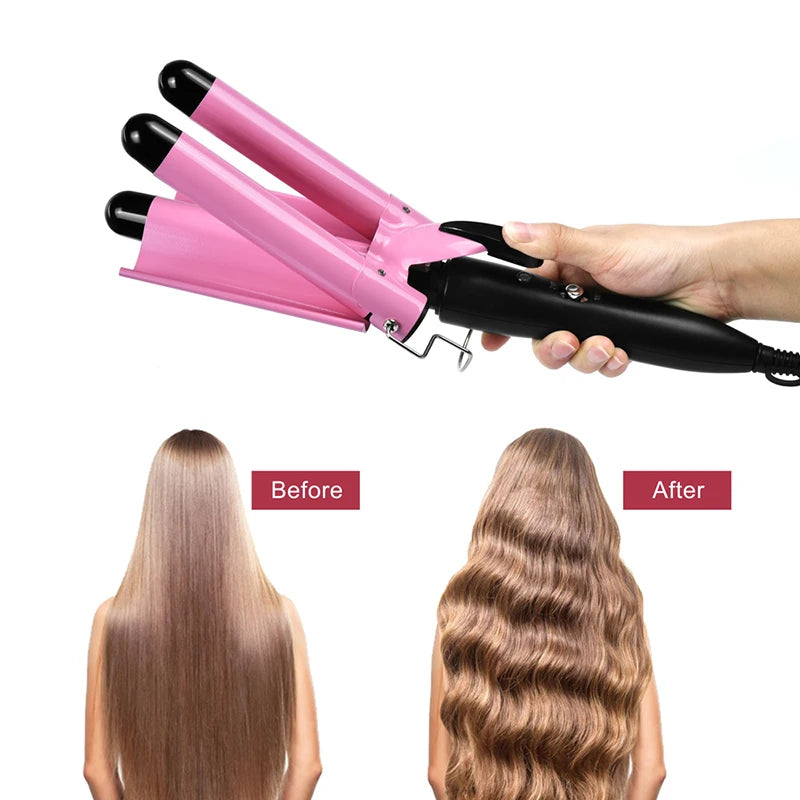 Tressence professional beach wave barrel iron
