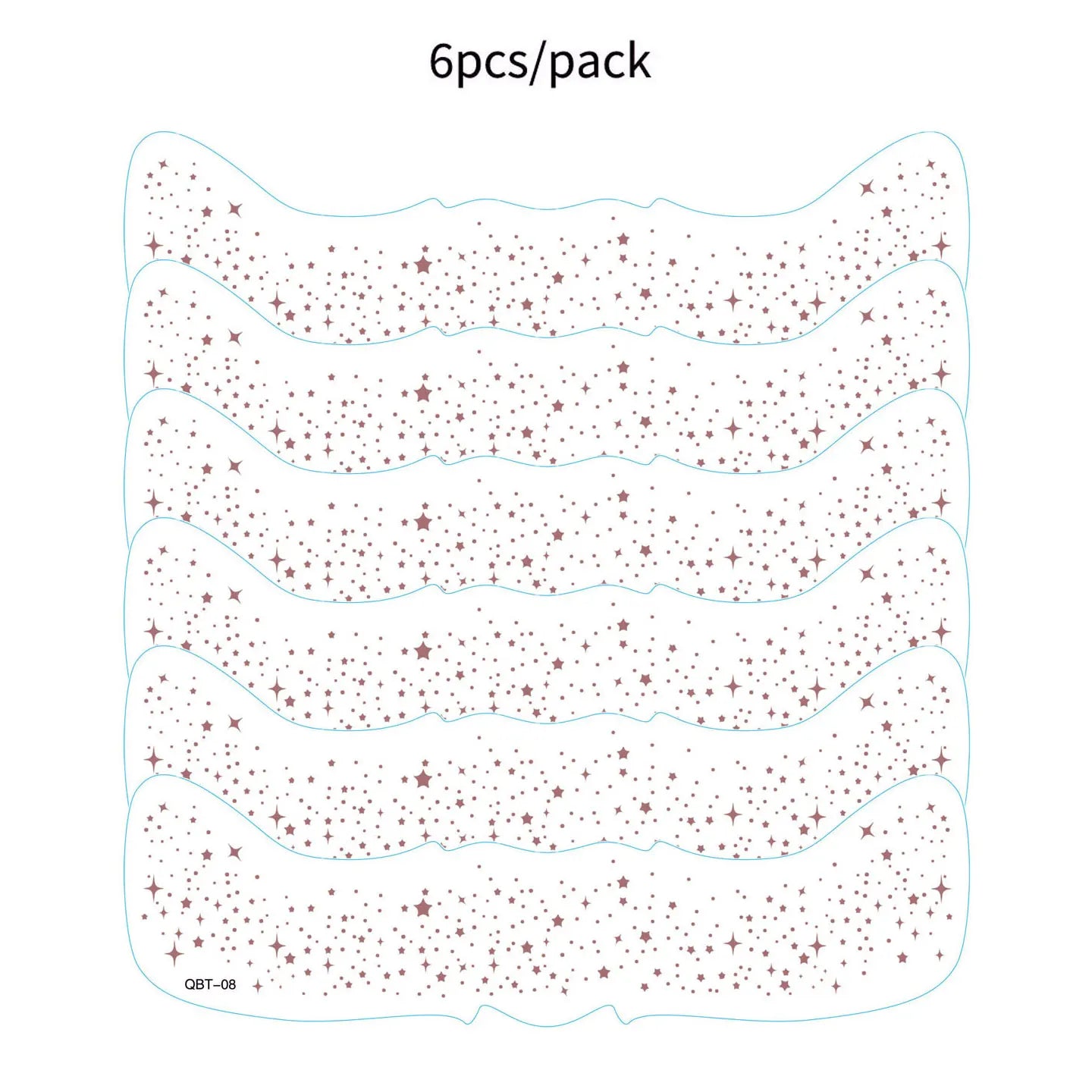 Vixa 6 Pc temporary tattoo freckles