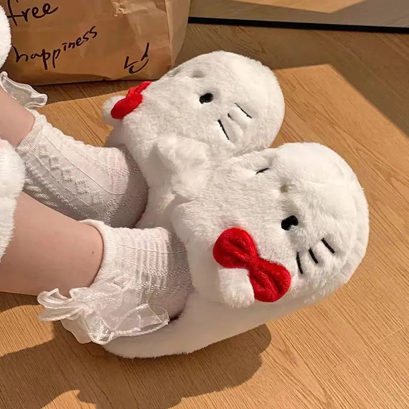 Hello kitty Women's plush house slippers