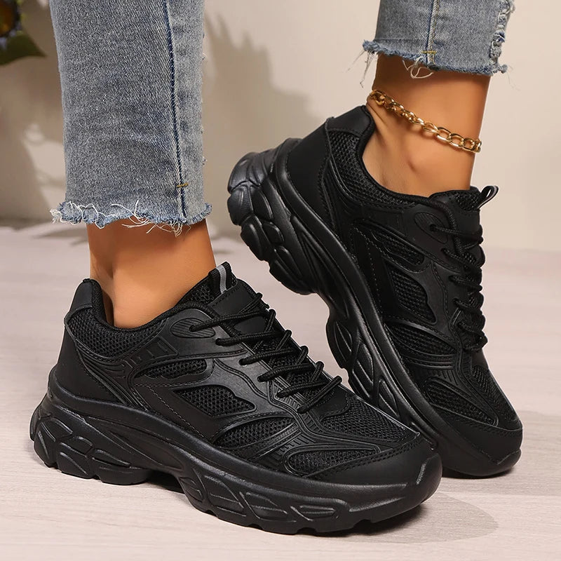 Luxa Women's chunky fitness shoes