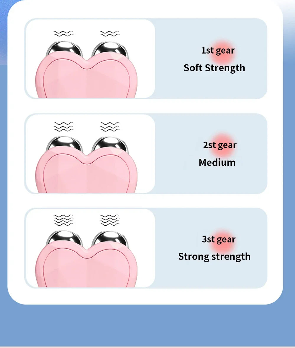 Vyra portable contour electric face lifting massager