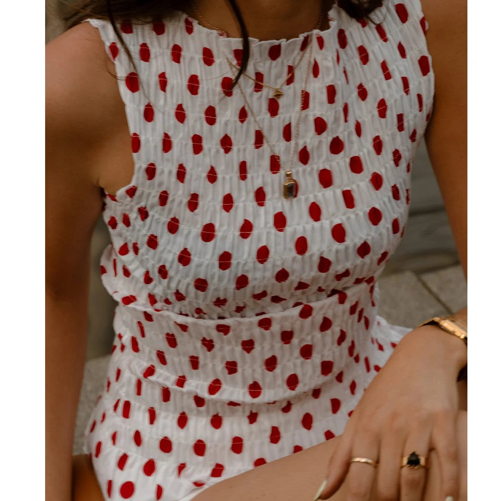 Sorelle smocked boat neck top