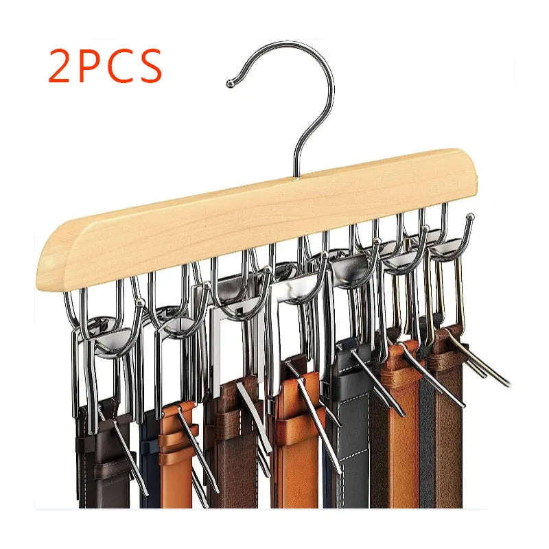 Cassora 2 pack belt rack hangers