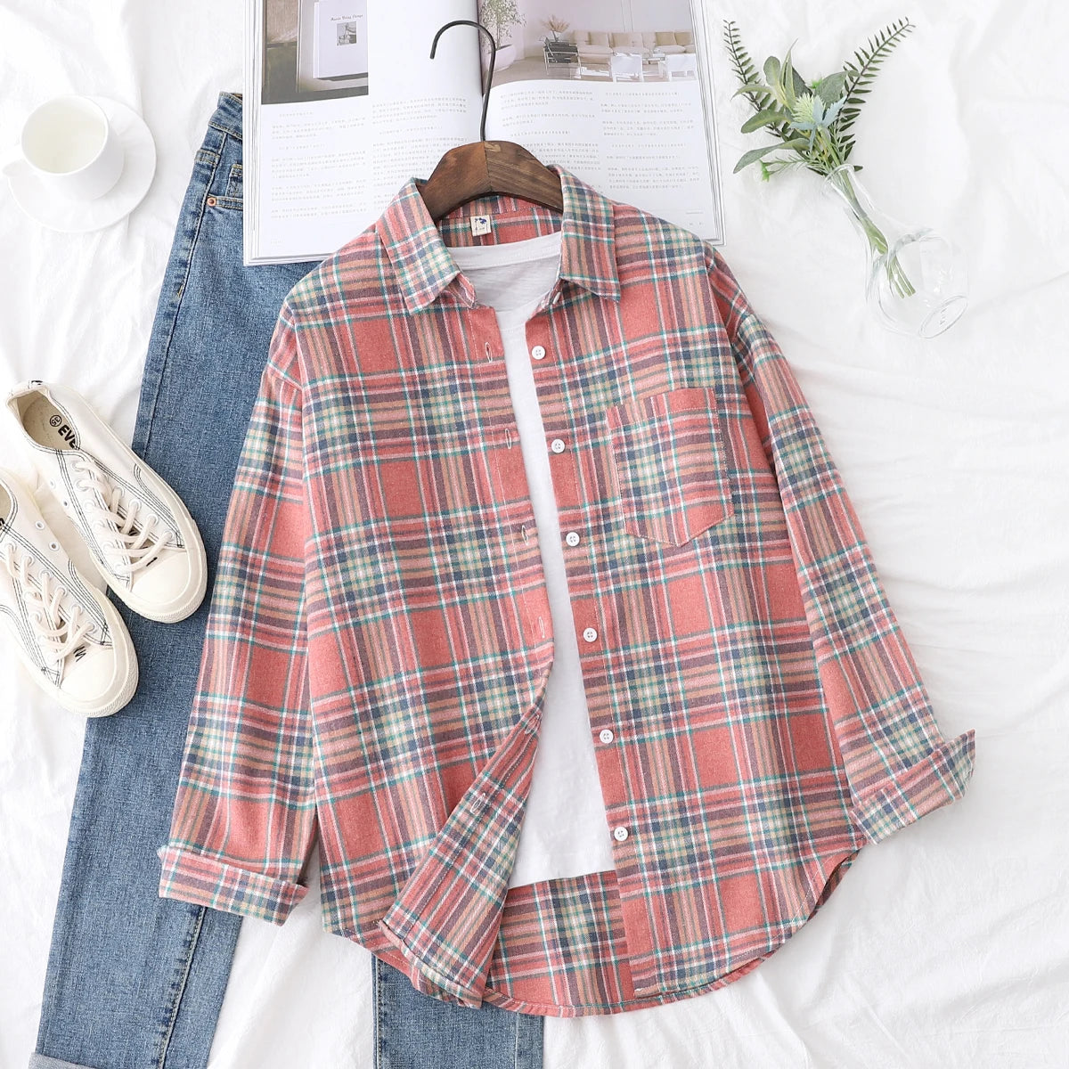 Sorelle Women's button up flannel