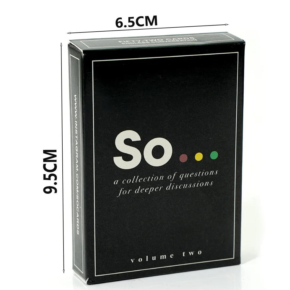 Joyvo So...conversation starter card game