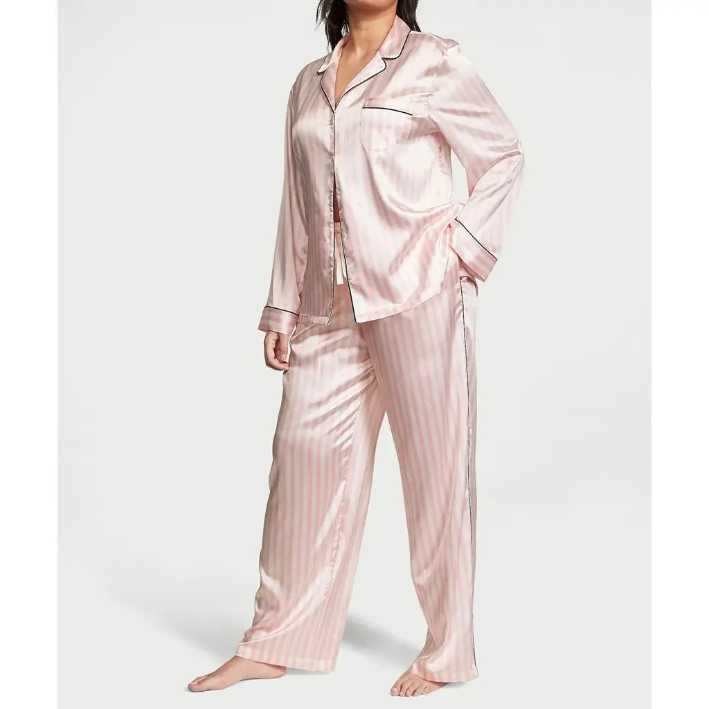 Veloura Women's 2 Pc satin pajama set