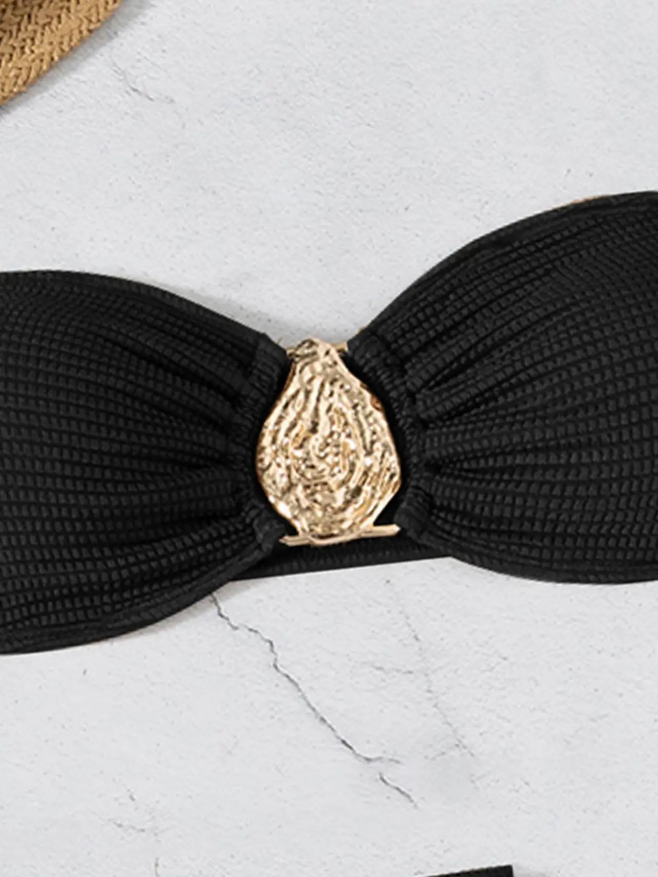 Sonlae Women's 3 Pc strapless woven swimwear set