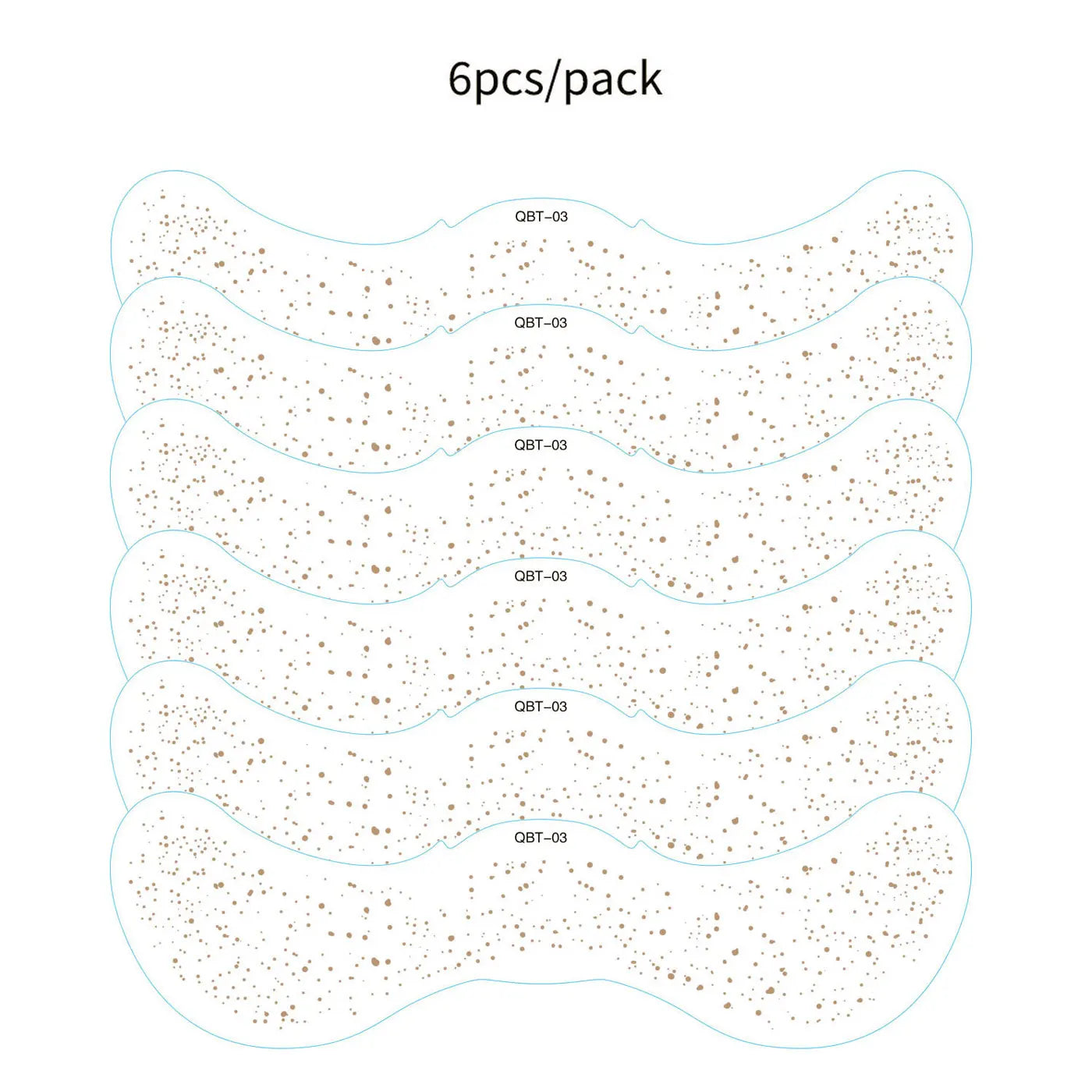 Vixa 6 Pc temporary tattoo freckles