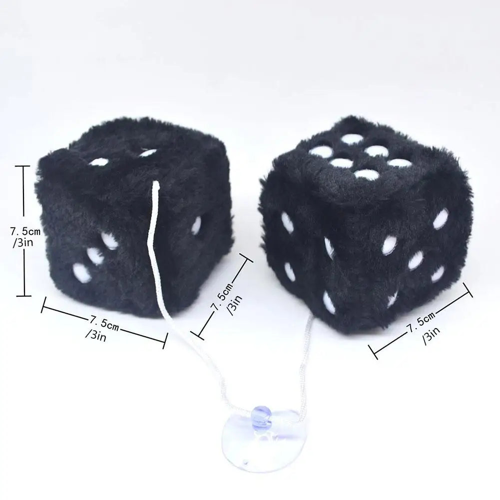 Cruzi hanging plush car dice
