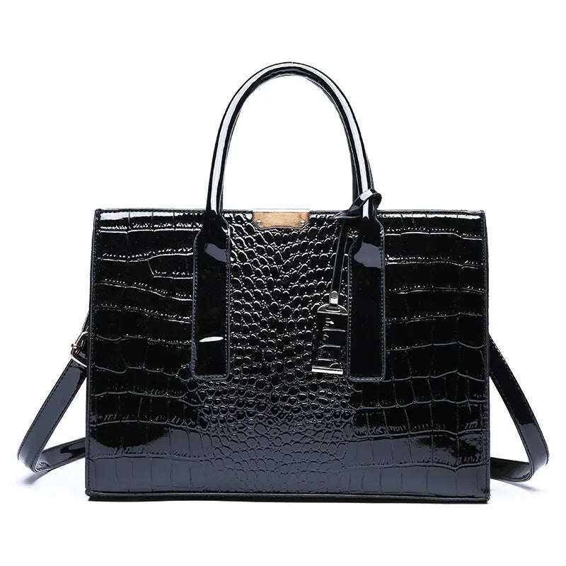Luxa Women's crocodile leather purse