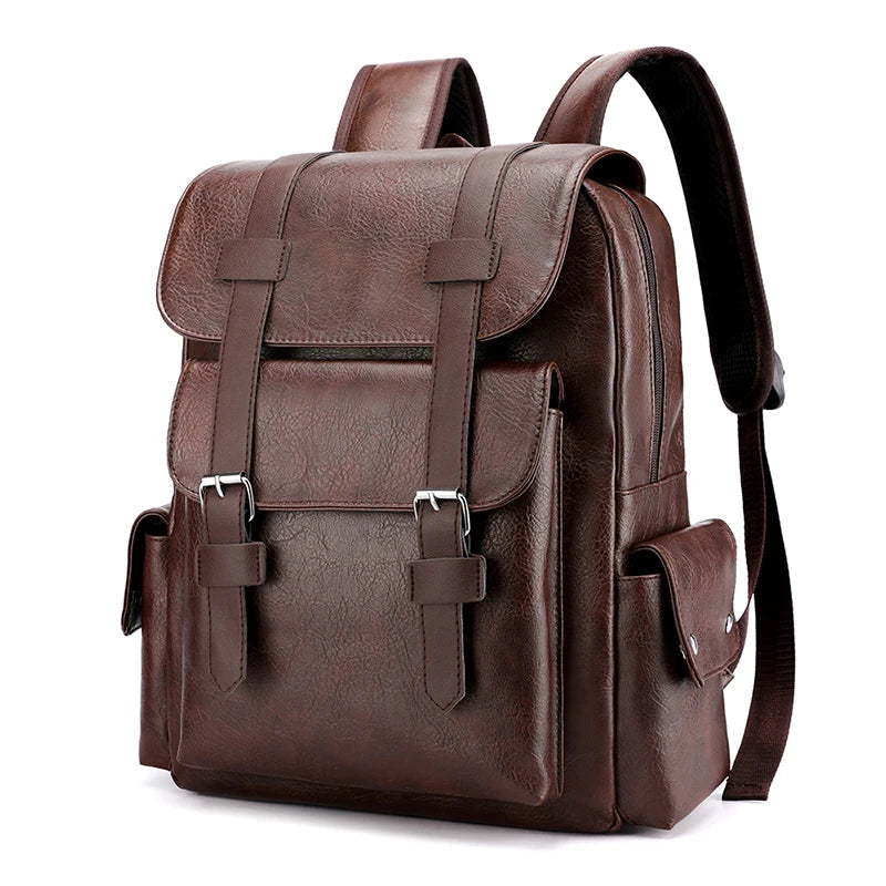 Arden Men's leather backpack