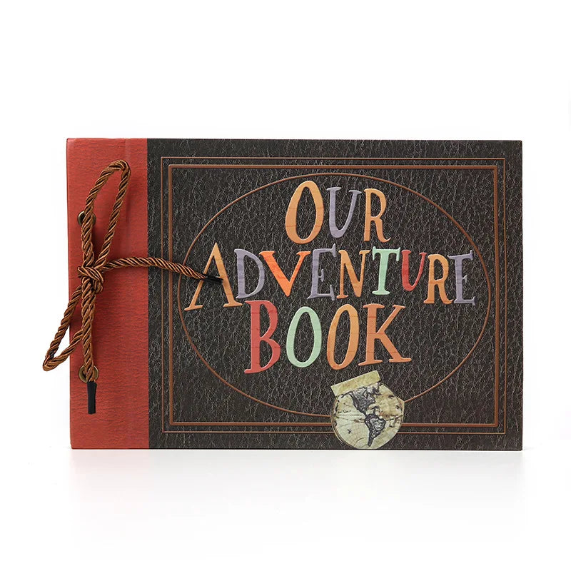 Our adventure book photo album scrapbook