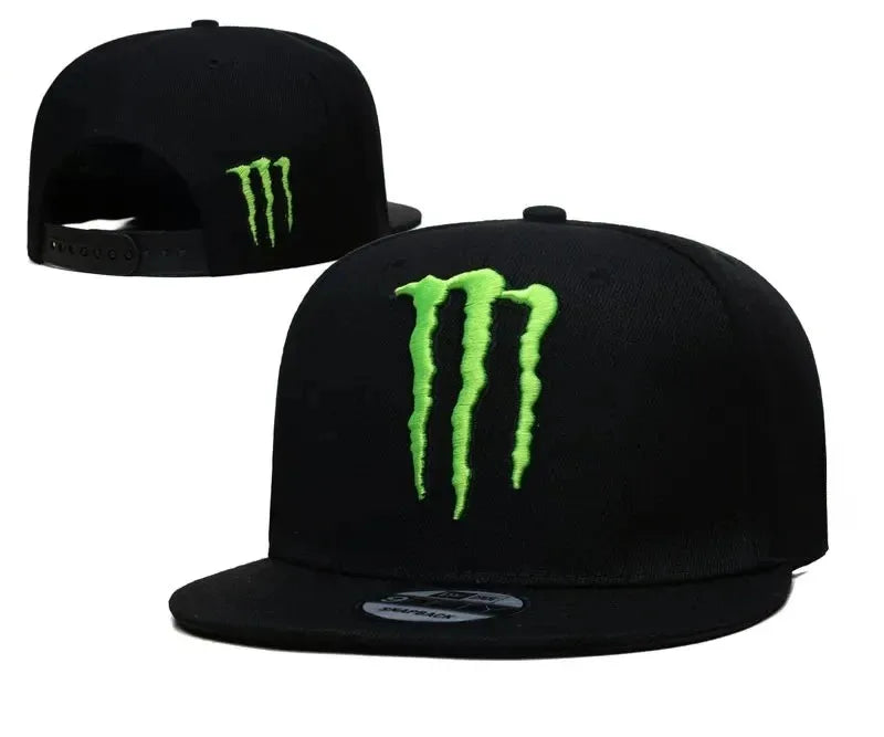 Monster x Fox racing Y2K snapback