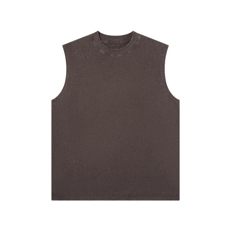 Arden Men's retro washed thick muscle shirt