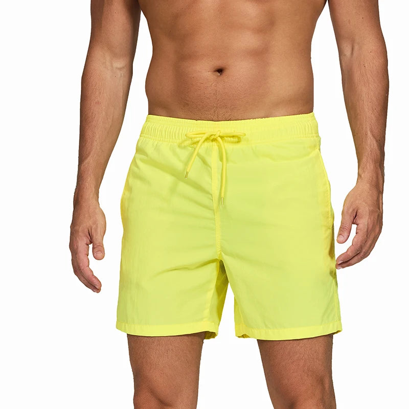Sonlae Men's solid swimming trunks