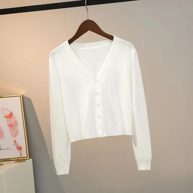 Sorelle Women's light knit cardigan