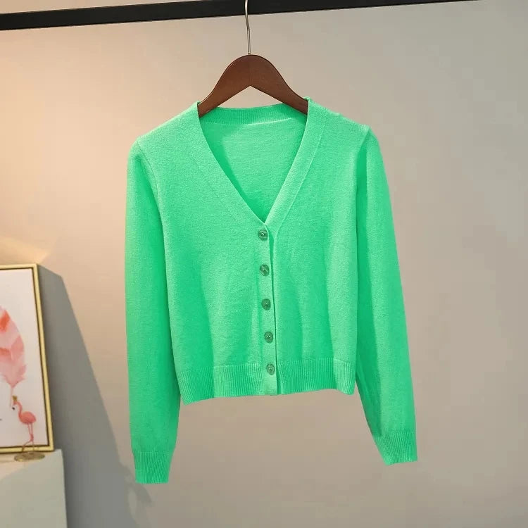 Sorelle Women's light knit cardigan