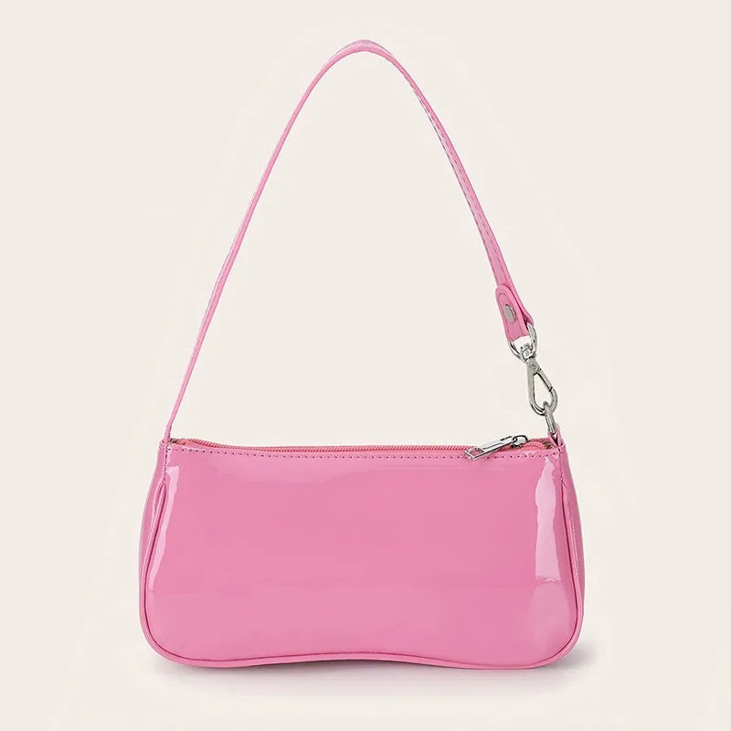 Lomi3 retro solid shoulder bag